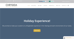 Desktop Screenshot of chrysiida-suites.com